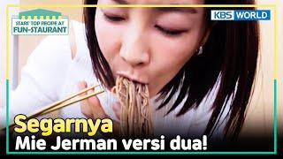 INDENG Menu viral Seoyeon Mie Jerman versi diupgrade?  Fun-Staurant  KBS WORLD TV 240715