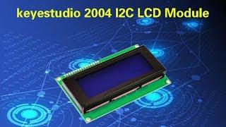 ks0062 keyestudio 2004 I2C LCD Module