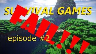 Minecraft Survival Games episode 2 worst fail ever