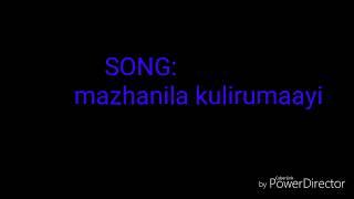 mazhanila kulirumaayi vikramadityan karoke with lyrics  Bitz Malayalam