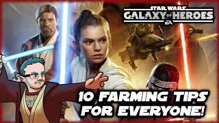 10 Great Farming Tips For Everyone in Star Wars Galaxy of Heroes