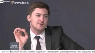 Станіслав Батрин – керівник проекту “Відкритий Суд” та Дмитро Бєляєв – координатор