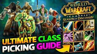 THE Season of Discovery Class Picking Guide - After Class Changes WoW Classic