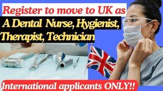 How Overseas Dental Care Professionals can register to practice Dentistry in the UK complete guide