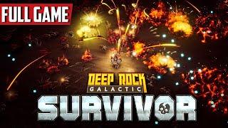 Прохождение Deep Rock Galactic Survivor 2К  FULL GAME  На Русском Новый Рогалик