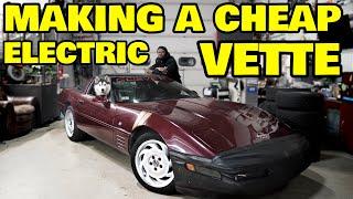 Were Converting the WORST Corvette to electric on the cheap