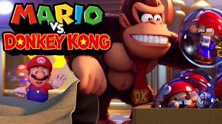 Mario vs. Donkey Kong Switch - Full Game - No Damage 100% Walkthrough All 136 Level