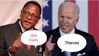 Verbal War between Joe Biden & Lazarus Chakwera. USA vs Malawi