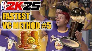 NBA 2K25 BEST VC METHOD #5 FASTEST WAY TO REPEAT 25000 VC QUEST AND WIN CHAMPIONSHIPS