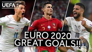 SCHICK RONALDO INSIGNE  Great EURO 2020 GOALS