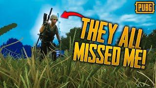 HIDING In The GRASS In PUBG