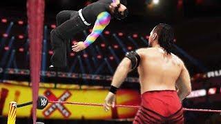 Jeff Hardy vs Shinsuke Nakamura - US Title Full Match Sim - WWE Extreme Rules 2018 - WWE 2K18