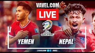Nepal Vs yemen WorldCup qualifiermatch Live 