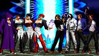 KOF Mugen Iori Yagami Team vs Kyo Kusanagi Team