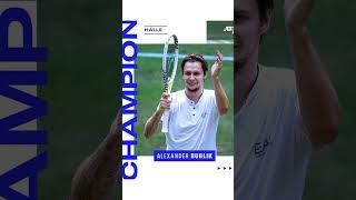 Tennis ATP Halle 2023 Alexander Bublik wins his first ATP 500 title  #shorts