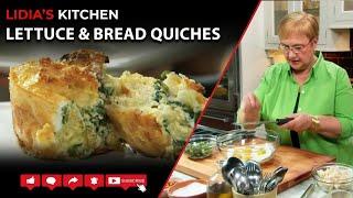 Lettuce and Bread Quiches