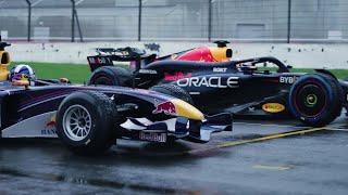 Two Formula 1 Cars 20 Years Apart