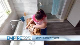 Empire Today is here with Laminate Vinyl and Tile that passes for wood