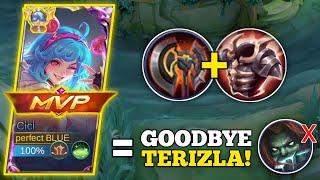 GLOBAL CICI PERFECT BUILD TO DOMINATE TERIZLA IN EXP LANE must try -MLBB