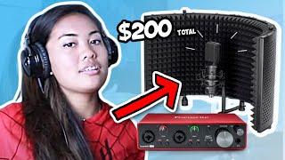 Cheap Home Studio For Singing