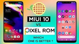 Pocophone F1 - MIUI 10 vs Pixel Experience  Android 9.0 Pie  Which One Performs Better ?