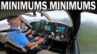 Heart-Pounding Solo IFR Approach to Minimums