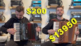 ACCORDION FOR 200$ VS ACCORDION FOR 13990$