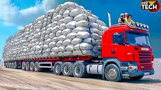 Extreme Dangerous Transport Skill Operations Oversize Truck Biggest Heavy Equipment Machines#13