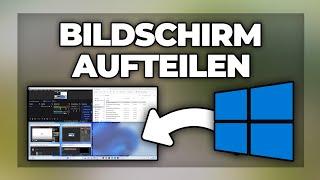 Windows 11 Bildschirm aufteilen mehrere Spiele auf einem Bildschirm - Tutorial