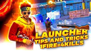 Grenade launcher tips and tricks in free fire  How to use M79  Mafia killers