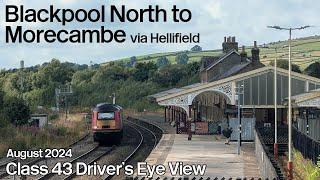 Blackpool North to Morecambe via Hellifield Drivers Eye View