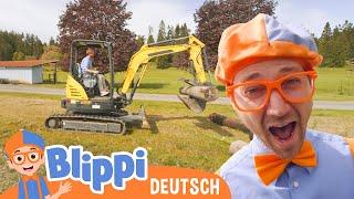 Baustelle Teil 1   Blippi Deutsch -  Abenteuer und Videos für Kinder