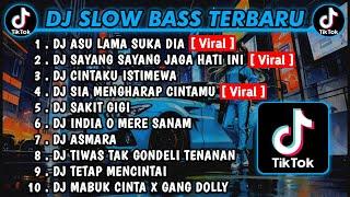 DJ SLOW BASS TERBARU 2023  DJ VIRAL TIKTOK FULL BASS  DJ ASU LAMA SUKA DIA  FULL ALBUM