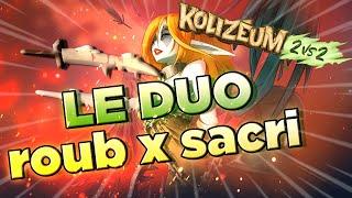 Le duo le plus SURCOTÉ avec roublard en koli 2vs2 sur Dofus