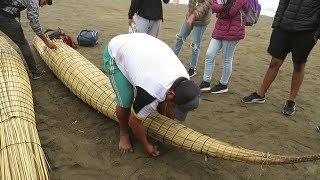 The Making of a Peruvian Reed Boat Caballito de Totora