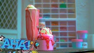 AHA Strawberry milkshake-inspired slime?