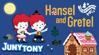 *NEW* Hansel and Gretel  Sweet Cookie House  Fairy Tales  Story Musical for Kids  JunyTony