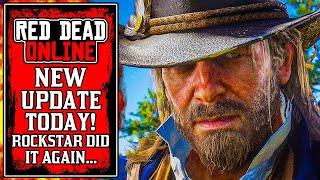 Rockstar Does It Again.. The NEW Red Dead Online UPDATE Today RDR2