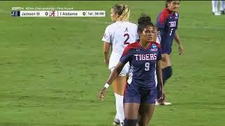 Jackson State vs  #3 Alabama  Women Soccer Nov 112022