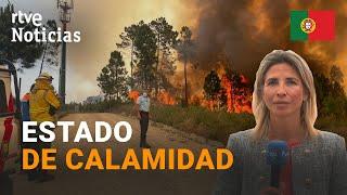 PORTUGAL ESPAÑA envía a 248 MILITARES de la UME para COMBATIR la OLA de INCENDIOS  RTVE