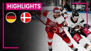 Deutschland - Dänemark  Highlights Deutschland Cup 2024  MAGENTA SPORT