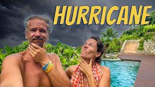 Waiting for the Hurricane at a Naturist Resort