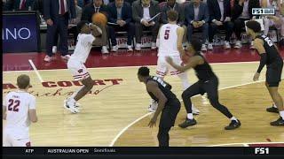 AJ Storr Highlights vs. Michigan State  Wisconsin Basketball  1262024