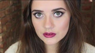 Phoebe Tonkin autumn fall makeup tutorial & a thank you  EmmasRectangle