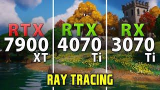 RTX 4070 Ti vs RX 7900 XT vs RTX 3070 Ti  Test in 10 Games  Ray Tracing 1440p