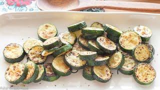 Simple Pan Fried Zucchini Rounds Recipe - Eat Simple Food