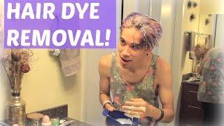 Removing Hair Dye with Baking Soda