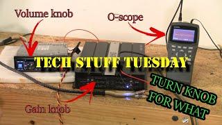 How to set your gains using the best tool an oscilloscope. - Tech Stuff Tuesday