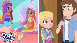 Polly Pocket Full Episodes  Pierce Ruins the Mermaid Queen Show ‍️  30 Minutes  Kids Movies