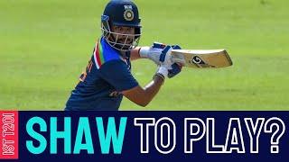 Will SHAW Play?  #INDvNZ 1st T20I  Chopra Ji Ka Chaupal